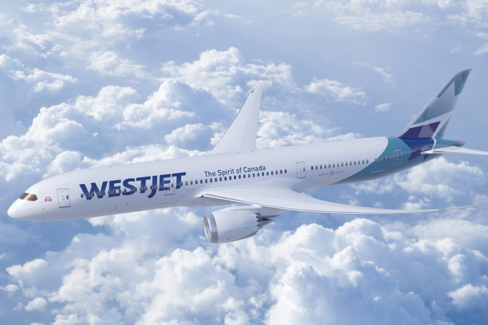 West Jet Plane